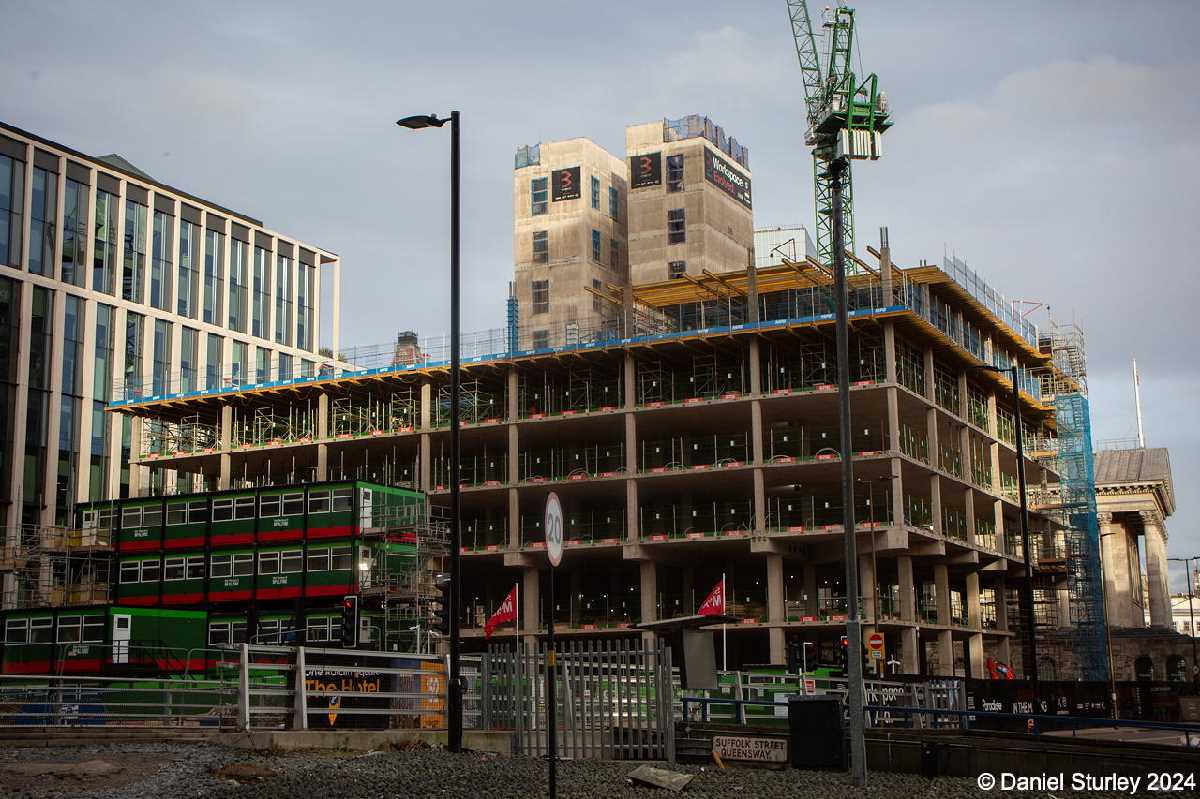The Construction of Three Chamberlain Square - February 2024 Update