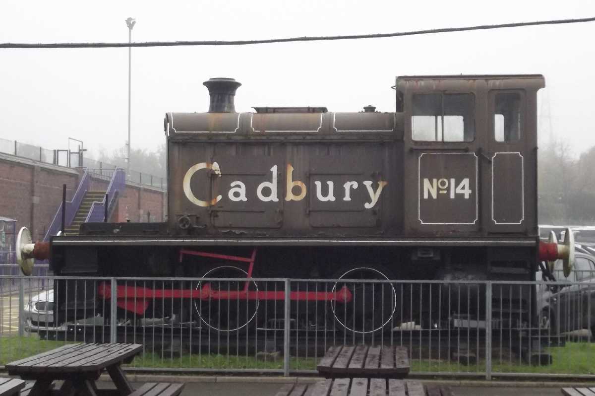 Cadbury No 14 - the diesel locomotive at Cadbury World