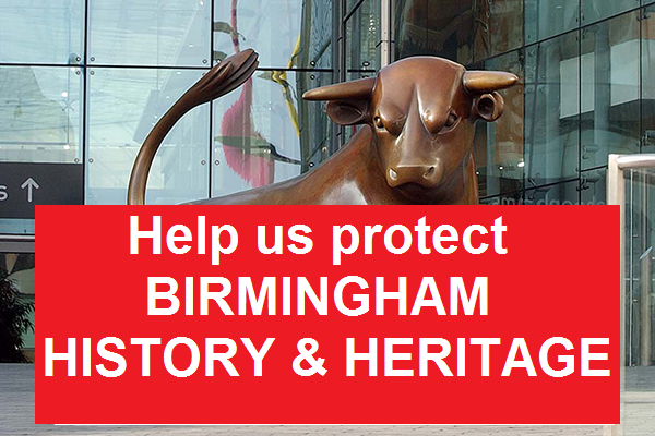 Civic leaders protecting Birmingham's great history & heritage