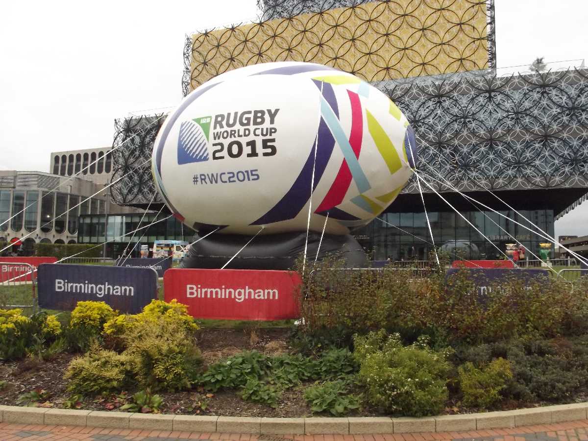 Rugby World Cup 2015 in Birmingham (September 2015)